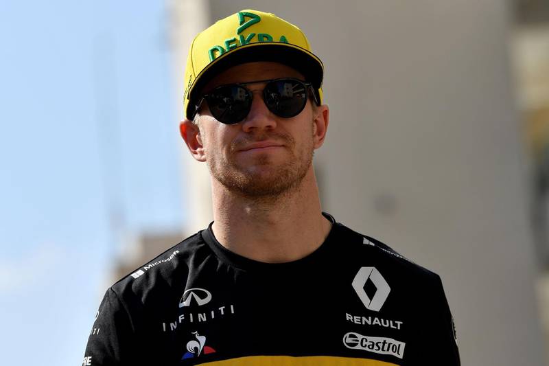 Renault's German driver Nico Hulkenberg. AFP