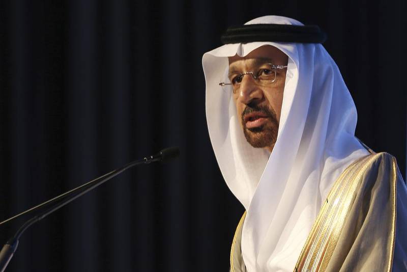 Saudi Arabia's investment minister Khalid Al Falih. Kamran Jebreili / AP Photo