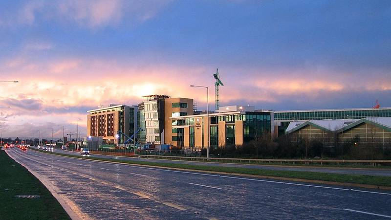 The Sandyford Industrial Estate is becoming a centre for tech giants in Dublin, Ireland. Wikimedia Commons