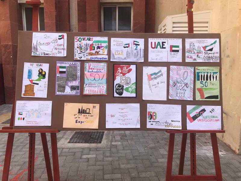 The Indian High Group of Schools celebrated the UAE’s Golden Jubilee with year-long initiatives and activities. All photos: The Indian High Group of Schools