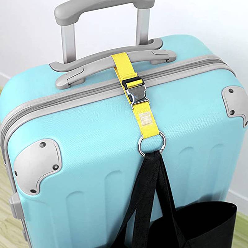 The luggage gripper acts as a coat hook for your case. Dh36.98, www.amazon.ae Photo: Westonetek