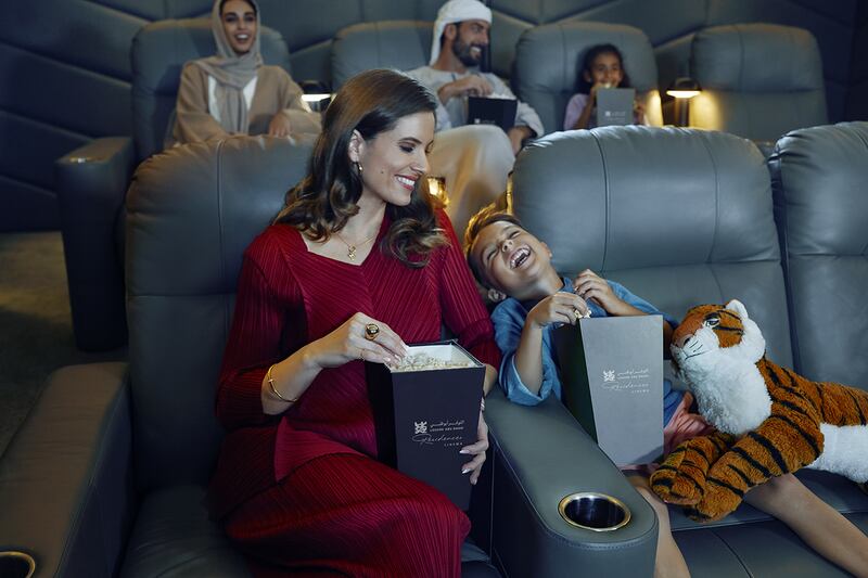 Residents will have their own private 12-seat cinema.