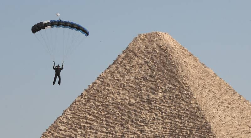 Dozens of international athletes participated in the fourth edition of the Air Sports Festival.