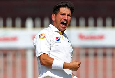 Yasir Shah has been provisionally suspended bu the ICC after a sample tested positive for a banned substance. Kamran Jebreili / AP Photo