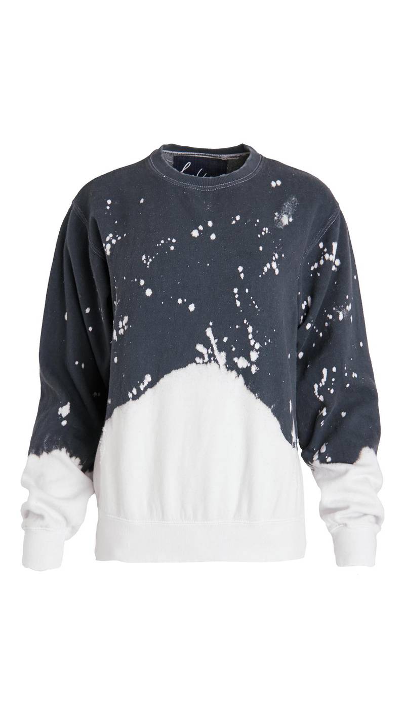 Perfect for staying in, sweat top, Dh750, La Detresse at Shopbop. Courtesy Shopbop