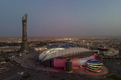 The Khalifa International Stadium in Qatar will host matches at the Fifa World Cup 2022. Getty