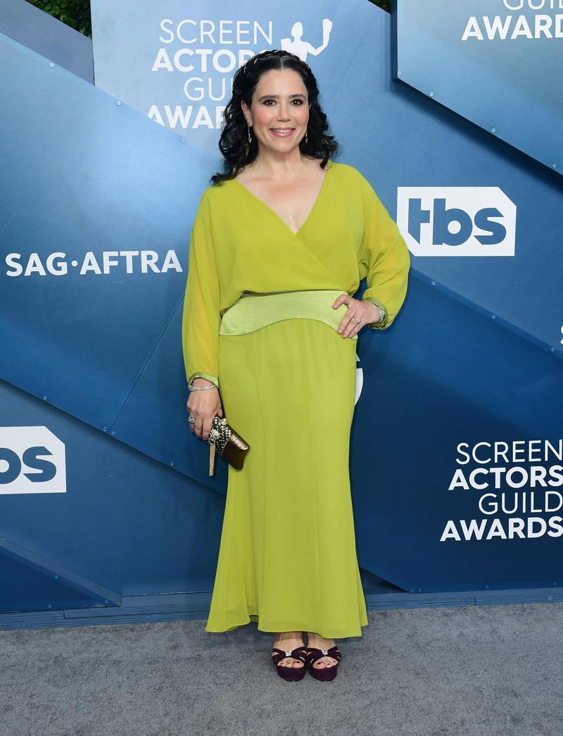 US actress Alex Borstein at the 26th Annual Screen Actors Guild Awards at the Shrine Auditorium in Los Angeles on January 19, 2020. AFP
