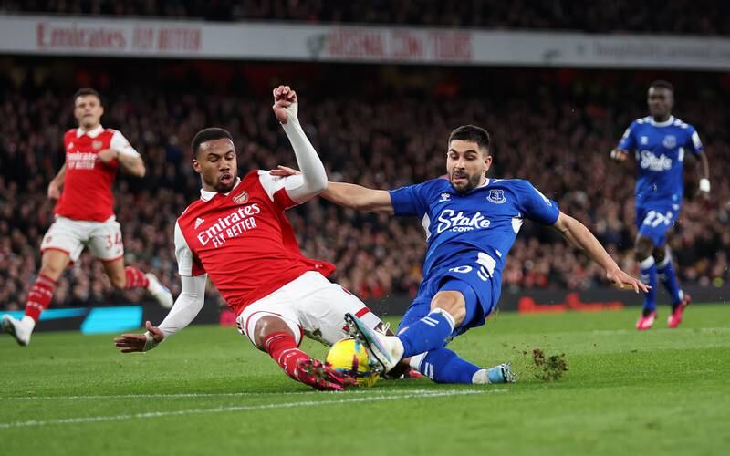 Neal Maupay - 6. Had two early chances to give Everton the lead but failed to convert either. Struggled to get involved in the second half.  Getty Images