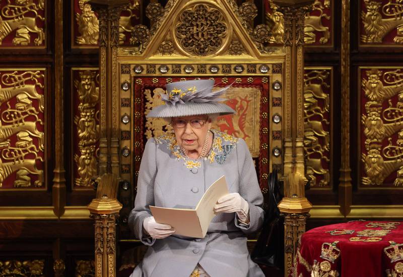 Britain's Queen Elizabeth II had Covid-19 in early 2022. AFP