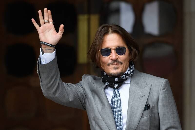 Depp lost his 2020 libel case in the UK against News Group Newspapers, publishers of 'The Sun', which called him a 'wife beater'.  Getty Images