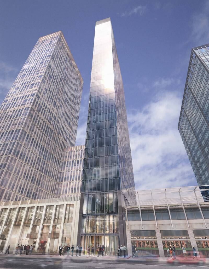 211 Broad Street, Birmingham’s first ‘super slender’ tower. Photo: Glancy Nicholls Architects