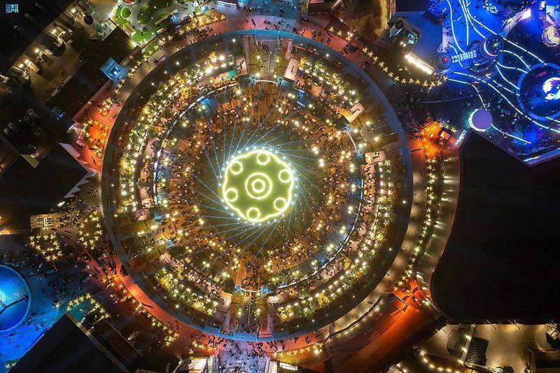 The Riyadh Season 2021 festival has received more than 4.5 million visitors in a month. All photos: Saudi Press Agency