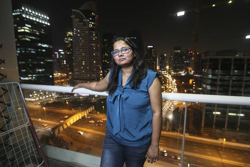 Tulika Srivastava says she has been asked to vacate her Dubai home because she refused to pay a rent increase. Sarah Dea / The National