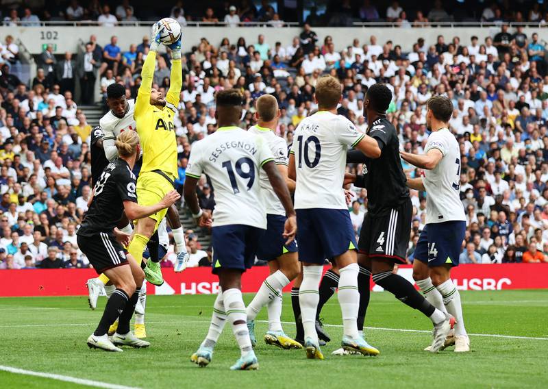 TOTTENHAM RATINGS: Hugo Lloris – 7. Largely a spectator for 54 minutes. He could do little to stop Mitrovic’s goal, but he pulled off a full-stretch save to deny the Serb a second finding the top corner. Reuters