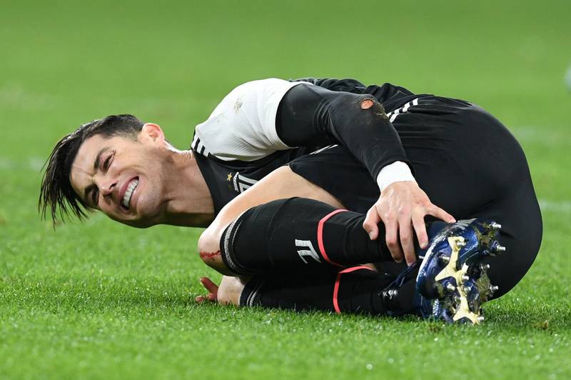 Cristiano Ronaldo diddn't have it all his own way. Reuters