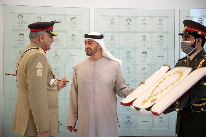 The Order of the Union is the second highest honour awarded by the UAE to senior officials of friendly nations. 