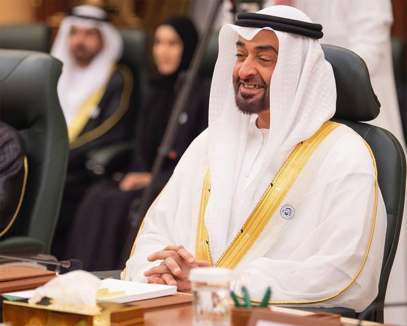 <p>Sheikh Mohammmed bin Zayed, Crown Prince of Abu Dhabi and Deputy Supreme Commander of the UAE Armed Forces, attends the first Sauid-Emirati Coordination Council in Jeddah. Photo Courtesy&nbsp;SPA</p>
