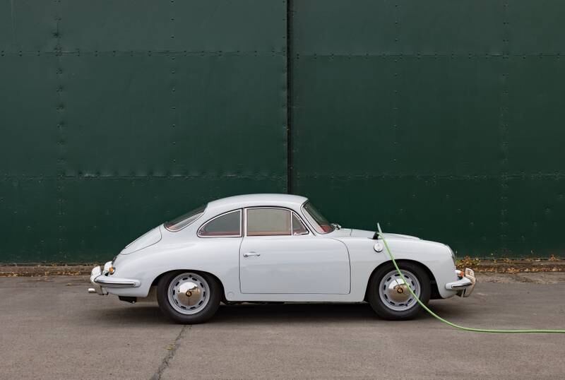 A 1964 Porsche 356 C has been converted into an EV, which makes it twice as quick in acceleration.