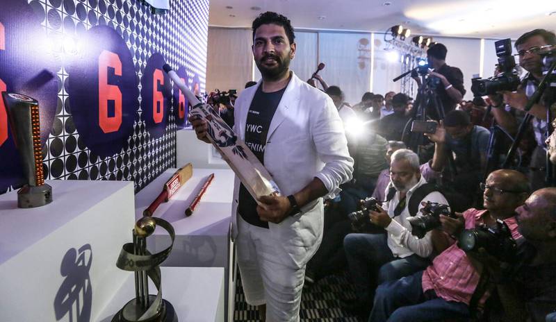 Yuvraj Singh on Monday retired from international cricket after 19 years. The left-handed batting all-rounder scored 1,900 and took nine wickets in 40 Tests, scored 8,701 runs and took 111 wickets in 304 one-day internationals, and scored 1,177 runs and took 28 wickets in 58 Twenty20 internationals. What were the highlights of his career? Divyakant Solanki / EPA