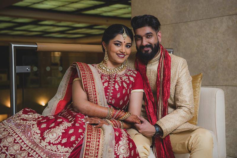Tripthi Tharoor and Nikhil Ravindran had an honest discussion about what they were earning and monthly expenses before they got married in August 2020. Photo: Courtesy Tripthi Tharoor