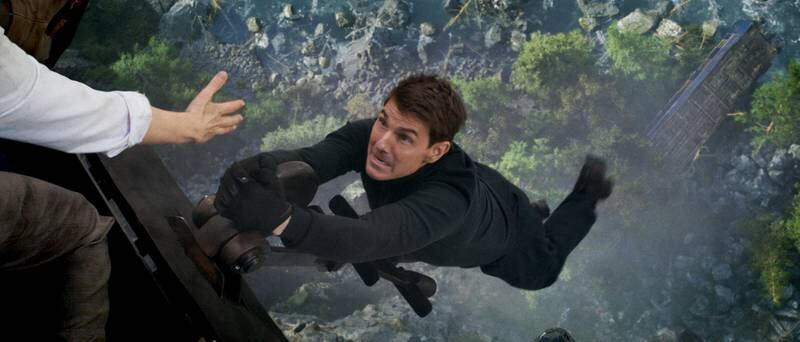 Tom Cruise outdoes himself with the stunts in 'Mission: Impossible Dead Reckoning Part One. Photo: Paramount Pictures