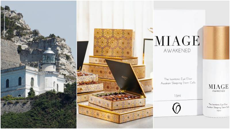 Oscar nominees will each receive a Dh460,000 goody bag filled with Bateel dates, plus a lavish holiday in Italy and Miage skincare items worth $515. Photos: Bateel; Wikipedia, Miage