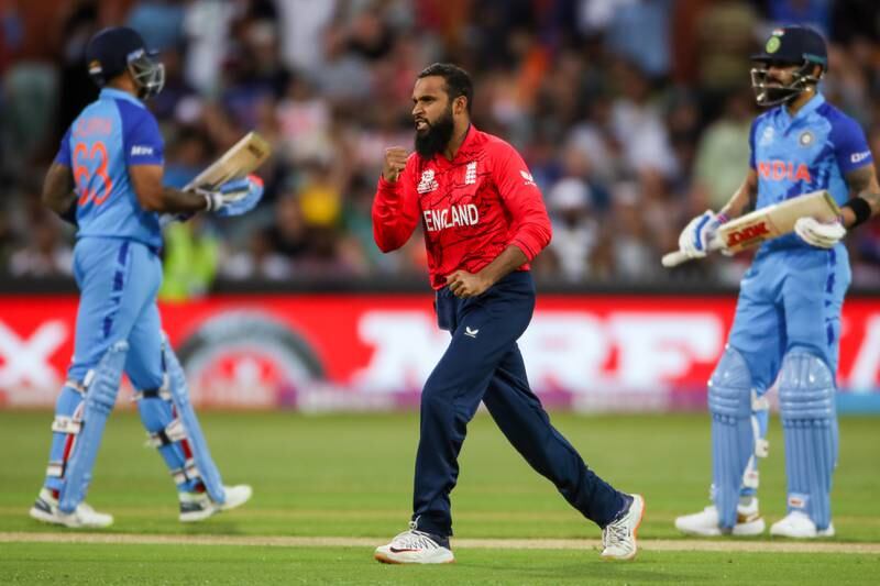11) Adil Rashid, 8 – Only two wickets in the tournament, but one of them was Suryakumar Yadav, and as the pressure has ramped up, the more he has thrived. EPA ENGLAND TOTAL = 77