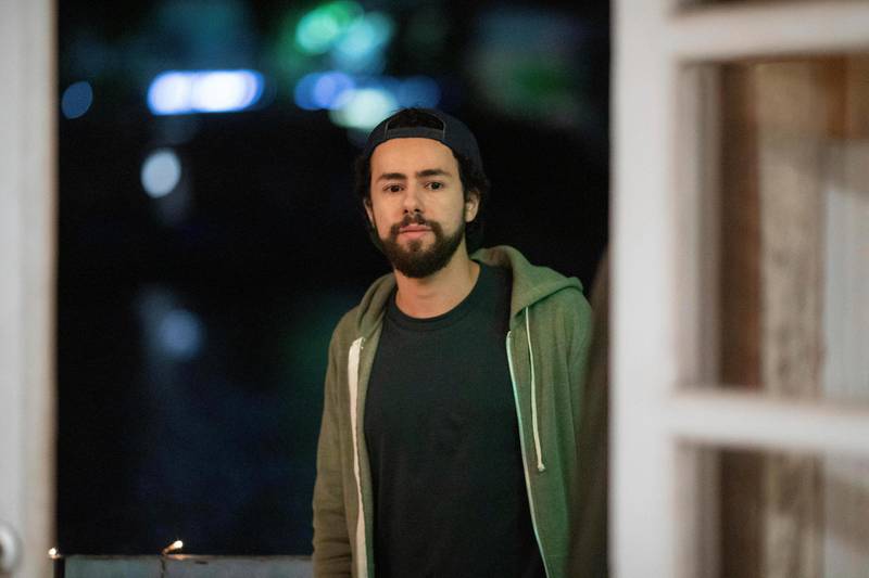This image released by Hulu shows Ramy Youssef in a scene from "Ramy." Ramy was nominated for a Golden Globe for best actor in a musical/comedy series on Wednesday, Feb. 3, 2021. (Hasan Amin/Hulu via AP)