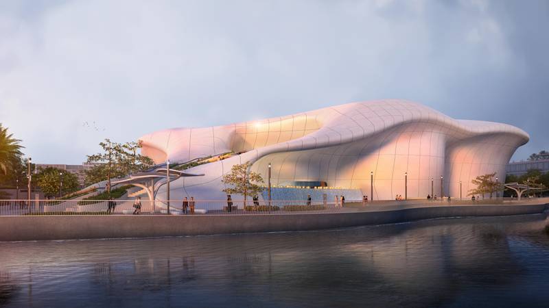 teamLab Phenomena is scheduled to open in 2024. Photo: DCT - Abu Dhabi