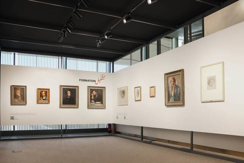 The Kahlil Gibran exhibition at Sharjah's House of Wisdom, which has since been recreated in a virtual space. Photo: House of Wisdom