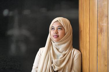Economics graduate Rahsi Shafana said her generation in the UAE still needs to wise up to financial literacy, compared to incoming foreign students. Chris Whiteoak / The National