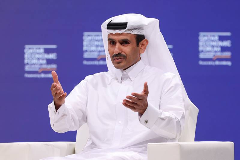 Qatar's Energy Minister Saad Al Kaabi told the Qatar Economic Forum that the country is 'on track' to raise liquefied natural gas production capacity. Bloomberg