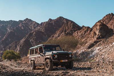Hatta is Platinum Heritage conservation guide Karel Claassen's favourite place for off-roading. Photo: Platinum Heritage