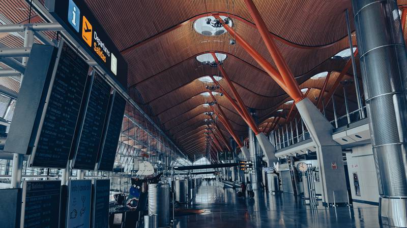 10. Madrid Airport in Spain rounds up the top 10 rankings in 2023. Unsplash