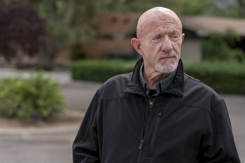 Jonathan Banks as Mike Ehrmantraut. Photo: Greg Lewis / AMC / Sony Pictures Television