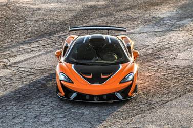 The McLaren 620R goes from rest to 100kph in 2.9 seconds, to 200kph in another 5.2 seconds and has a top speed of 322kph