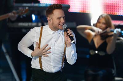 Olly Murs will play a concert at du Forum in Yas Island on April 28. Andreas Rentz / Getty Images
