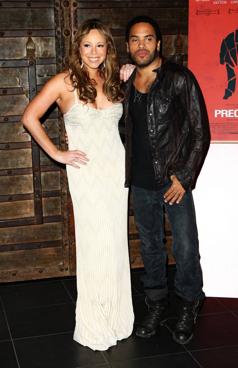 CANNES, FRANCE - MAY 15:  Mariah Carey and Lenny Kravitz attends the Precious Photocall held at the Hotel 314  during the 62nd International Cannes Film Festival on May 15, 2009 in Cannes, France.  (Photo by Gareth Cattermole/Getty Images)