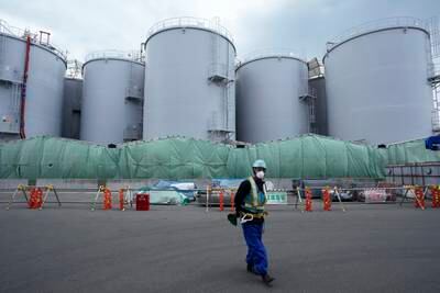 The accumulating water has been stored in tanks at Fukushima since 2011 and Japan says it needs to start releasing it as those containers are full. AP