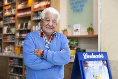 In addition to opening new restaurants in the UAE, Antonio Carluccio is working on a cookbook about Italian vegetables, which he plans to publish in 2016. Lee Hoagland/The National