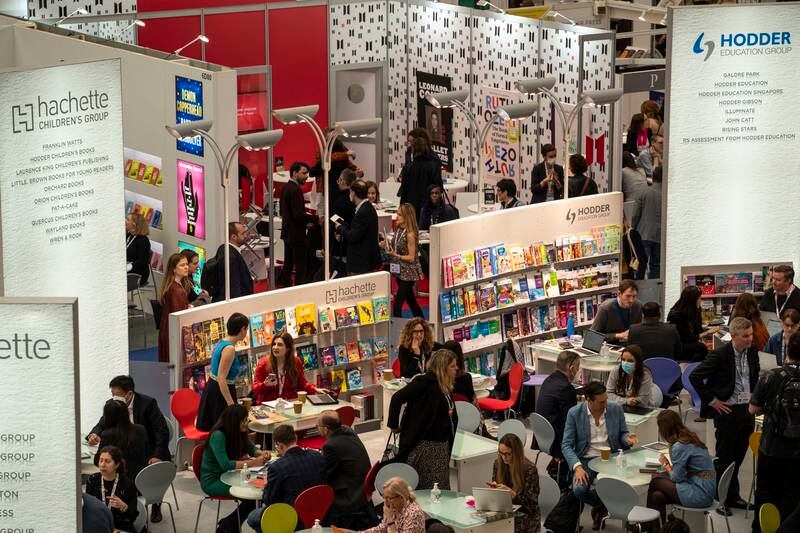 The book fair is taking place at Olympia, west London. Getty Images