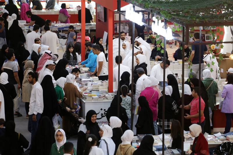 The popular fair draws crowds of readers