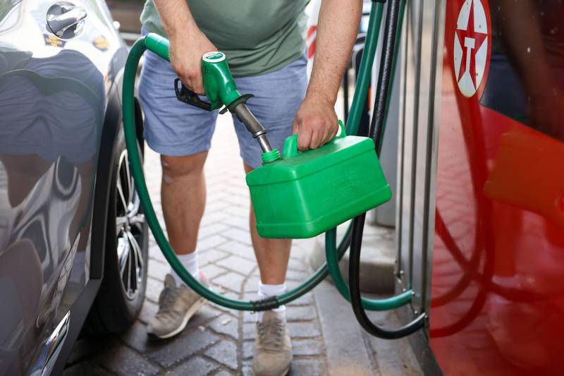 Fuel prices have driven inflation to a 40-year high of 9.4 per cent. Bloomberg