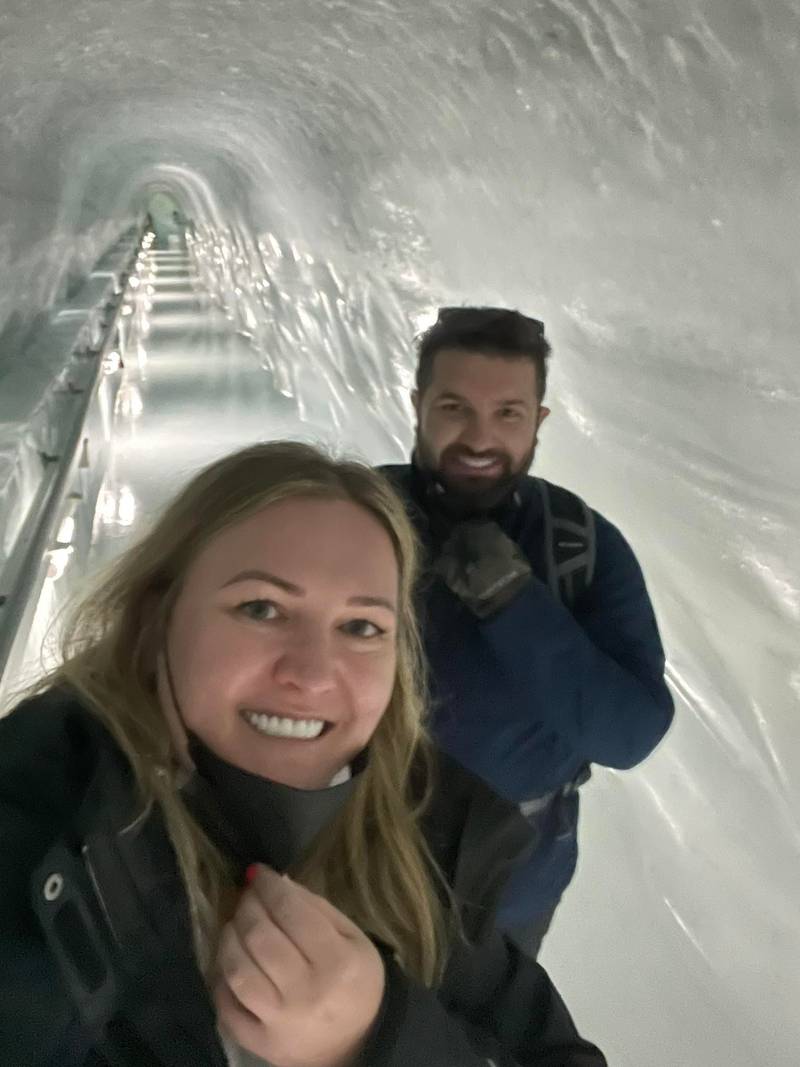 Gemma Sinclair, a HR director from the UK who lives in Dubai, is worried she will have to postpone her wedding for the fifth time. Photo: Ms Sinclair