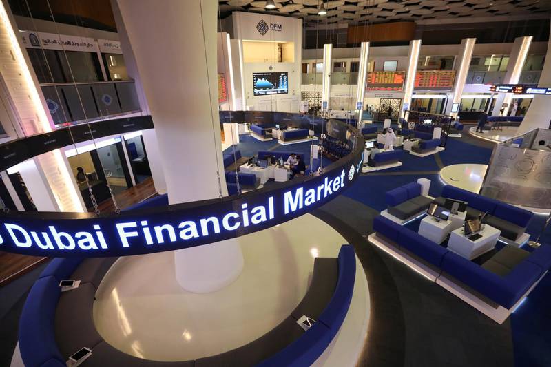 A general view of the Dubai Financial Market in Dubai, United Arab Emirates, February 25, 2020. REUTERS/Christopher Pike