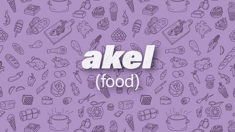 Akel can refer to home-cooked meals, embezzlement, fire and rust.