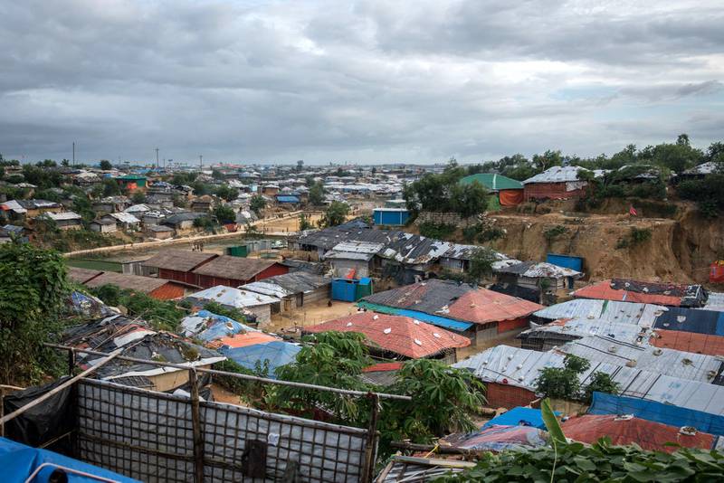 A general view of the refugee camp near Cox's Bazar, Bangladesh, seen on August 15 2018. Campbell MacDiarmid for The National