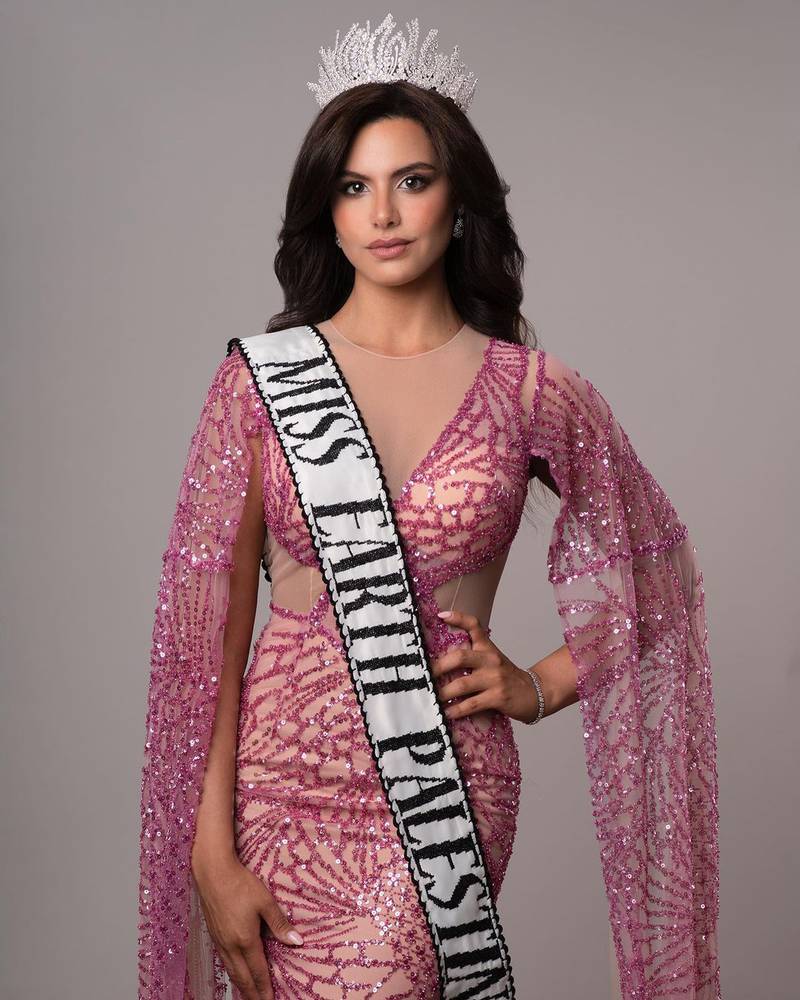 Nadeen Ayoub was named Miss Palestine 2022 in June and will make history as the first person to represent Palestine in the contest. Photo: Instagram / Nadeen Ayoub