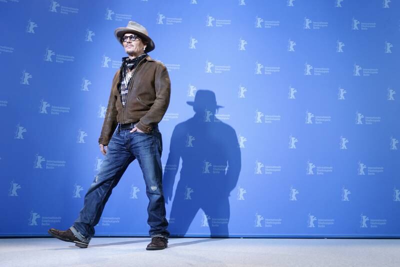 Depp attends the 'Minamata' photo call during the 70th Berlinale International Film Festival at the Grand Hyatt Hotel in Berlin, Germany in 2020. Getty Images