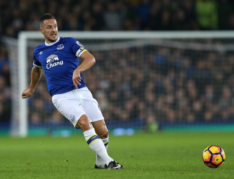 December 13, 2016 - Liverpool, United Kingdom - Phil Jagielka of Everton during the English Premier League match at Goodison Park Stadium, Liverpool. Picture date: December 13th, 2016. Pic Simon Bellis/Sportimage (Cal Sport Media via AP Images)
